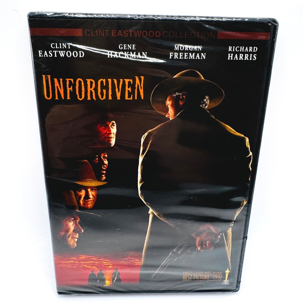 NEW Unforgiven DVD Clint Eastwood Collection Gene Hackman Morgan Freeman Western